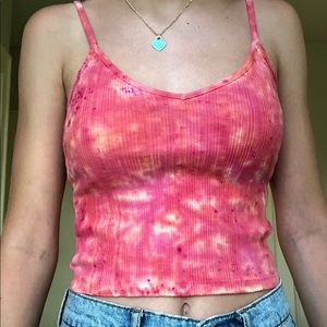 Brandy Melville tie dyed tank top!